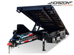 24' Horizon FFT Bumper Pull Full Deckover TIlt Trailer - (2) 10K Axles 018031