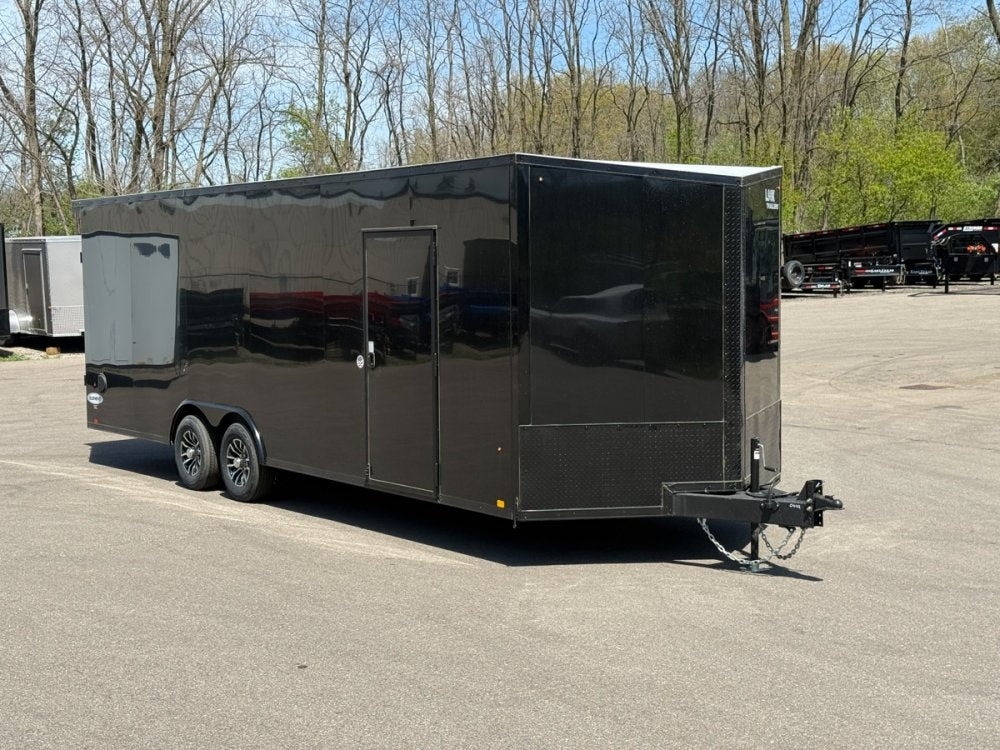 8.5 x 24 Look Trailers Element SE Flat Top V Nose Enclosed Trailer - (2) 5.2k lb Axles 140442
