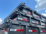Dura Haul 14' BP Roll Off Bundle (2) 7k Axles + 3 Bin 4' Walls 01092A