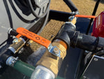 1000 Gallon Water Tank Trailer with Pump and Hose 004576