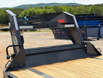 36' Horizon FTZ Gooseneck Hotshot Non-CDL Deckover Trailer Mega Ramps - (2) 7k Axles 16234