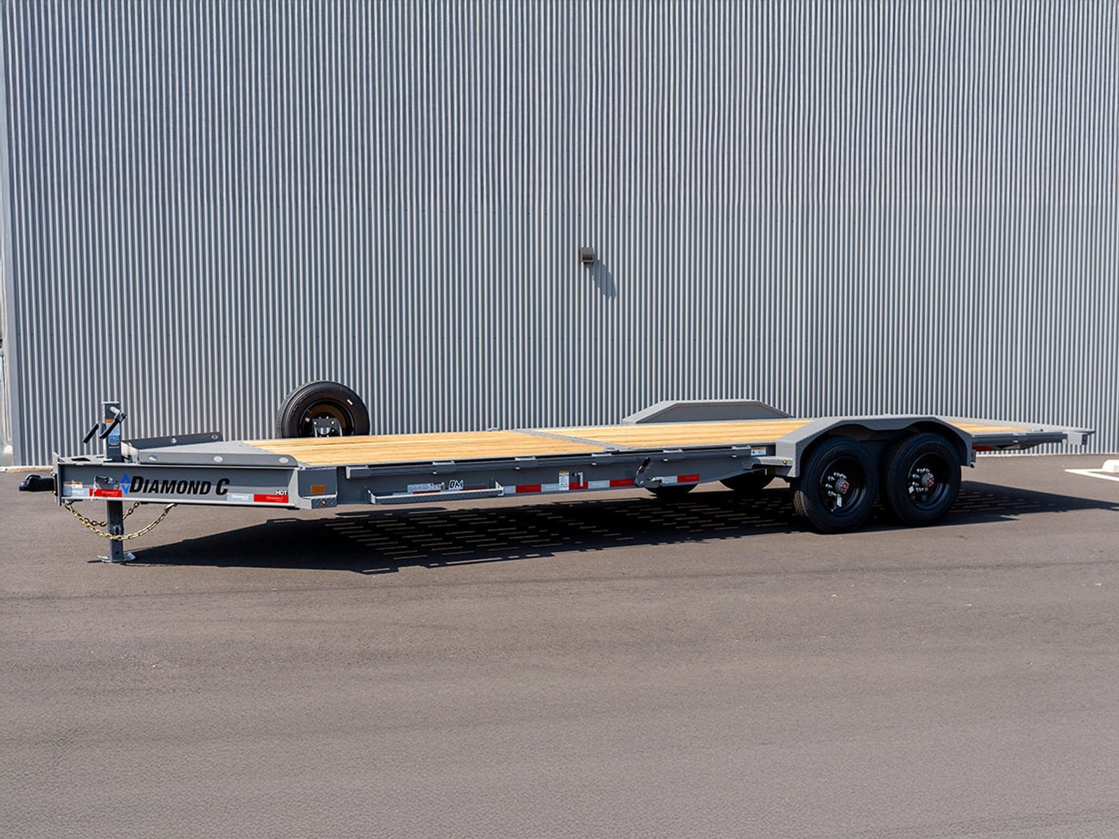 Diamond C HDT Low Pro Bumper Pull Hydraulic Tilt Equipment Trailer - Stryker Dealership Group