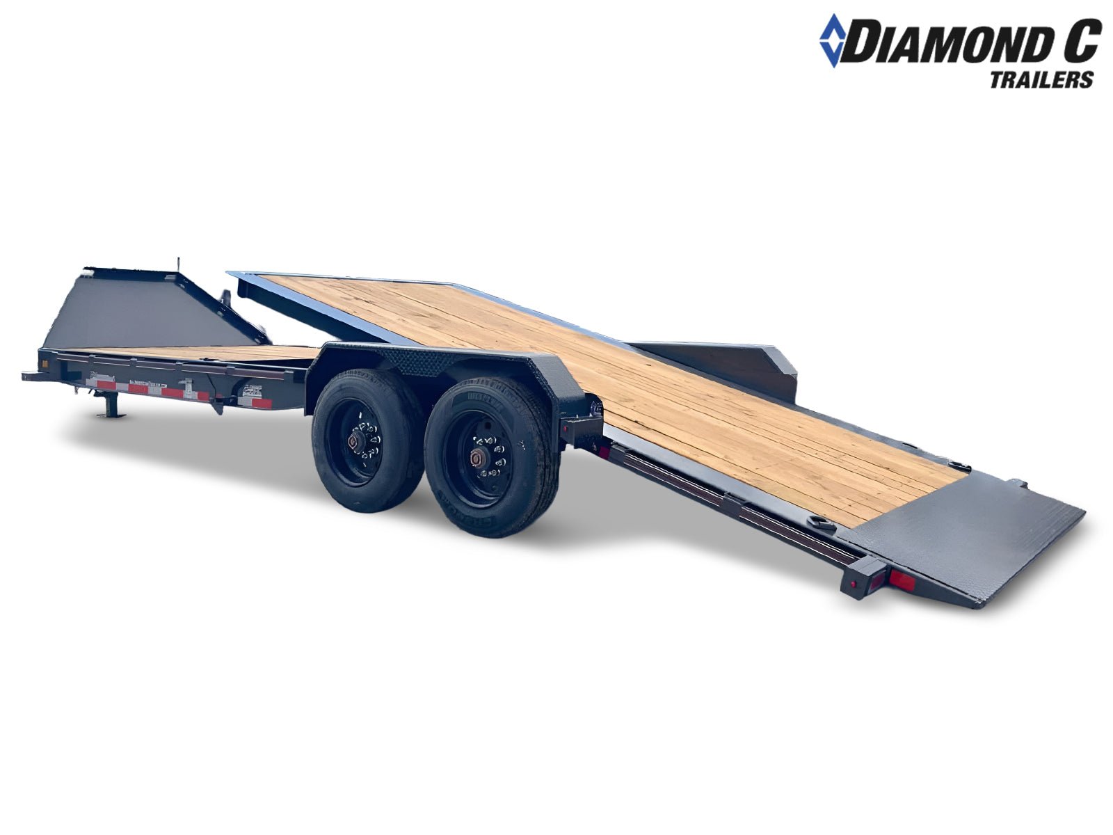 Diamond C HDT Low Pro Bumper Pull Hydraulic Tilt Equipment Trailer - Stryker Dealership Group
