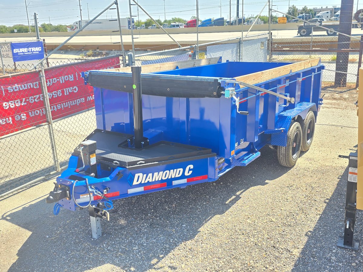 Diamond C LPT Bumper Pull Low Profile Dump Trailer - Stryker Dealership Group