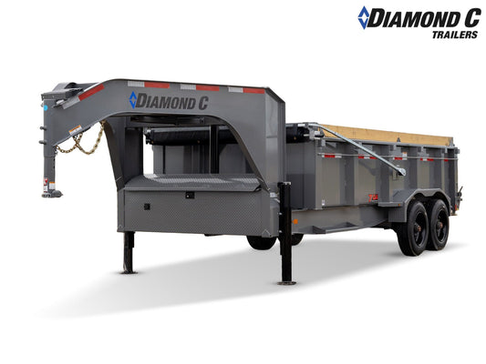 Diamond C LPT Gooseneck Low Profile Dump Trailer - Stryker Dealership Group