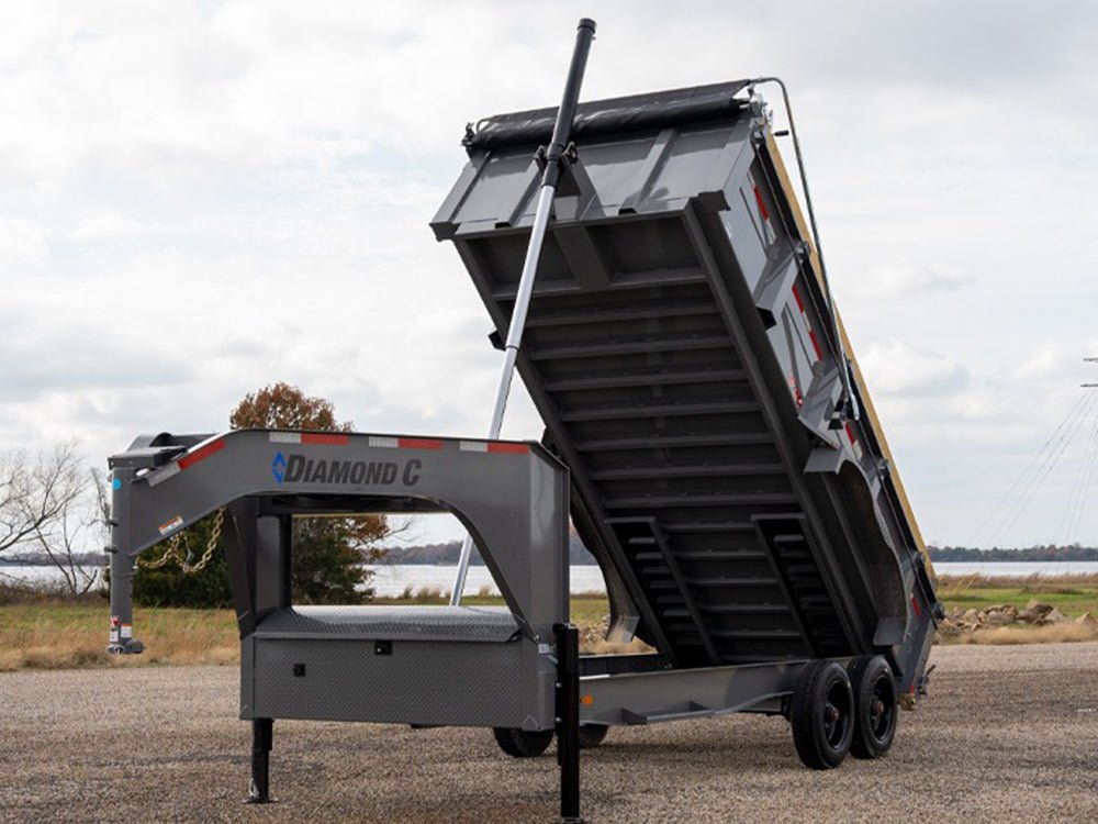 Diamond C LPT Gooseneck Low Profile Dump Trailer - Stryker Dealership Group