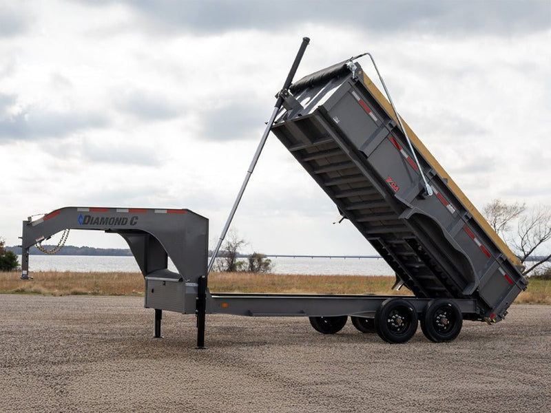 Diamond C LPT Gooseneck Low Profile Dump Trailer - Stryker Dealership Group