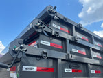 Dura Haul 14' BP Roll Off Bundle (2) 7k Axles + 3 Bin 4' Walls 01092A - Stryker Dealership Group
