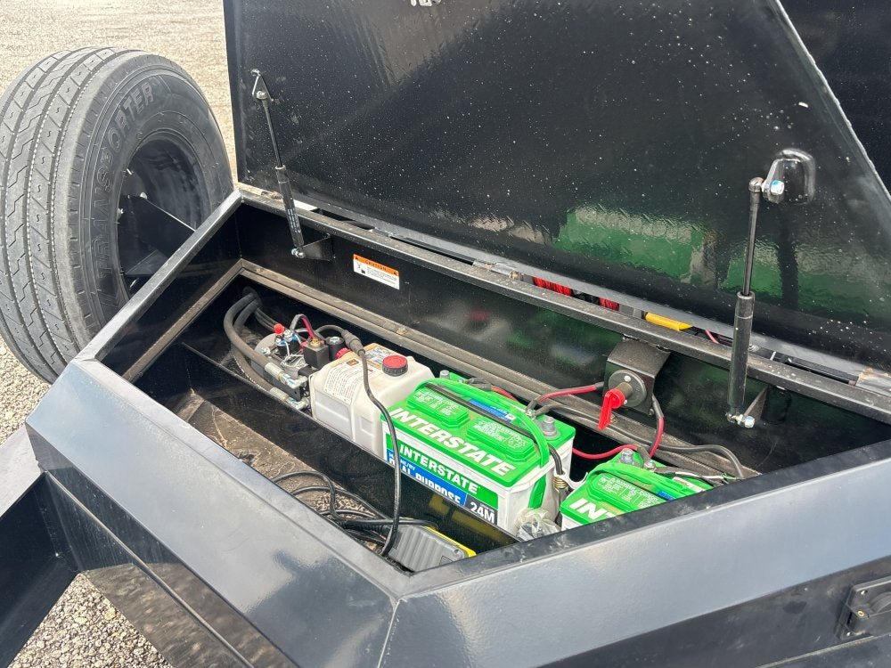 Dura Haul 14' BP Roll Off Bundle (2) 7k Axles + 3 Bins w/ 4' Walls 10098 - Stryker Dealership Group