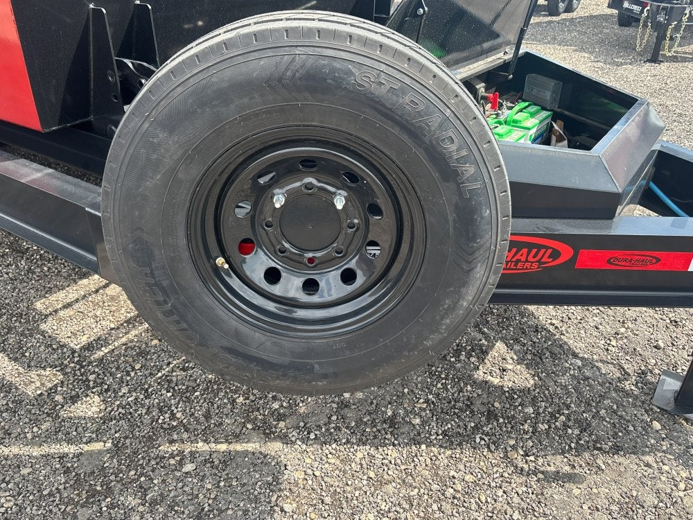 Dura Haul 14' BP Roll Off Bundle (2) 7k Axles + 3 Bins w/ 4' Walls 10098 - Stryker Dealership Group