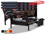 Dura Haul 14' GN Roll off Bundle (2) 7k Axles + 3 Bins w/ 4' Walls 10756 - Stryker Dealership Group