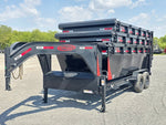 Dura Haul 14' GN Roll off Bundle (2) 7k Axles + 3 Bins w/ 4' Walls 10756 - Stryker Dealership Group