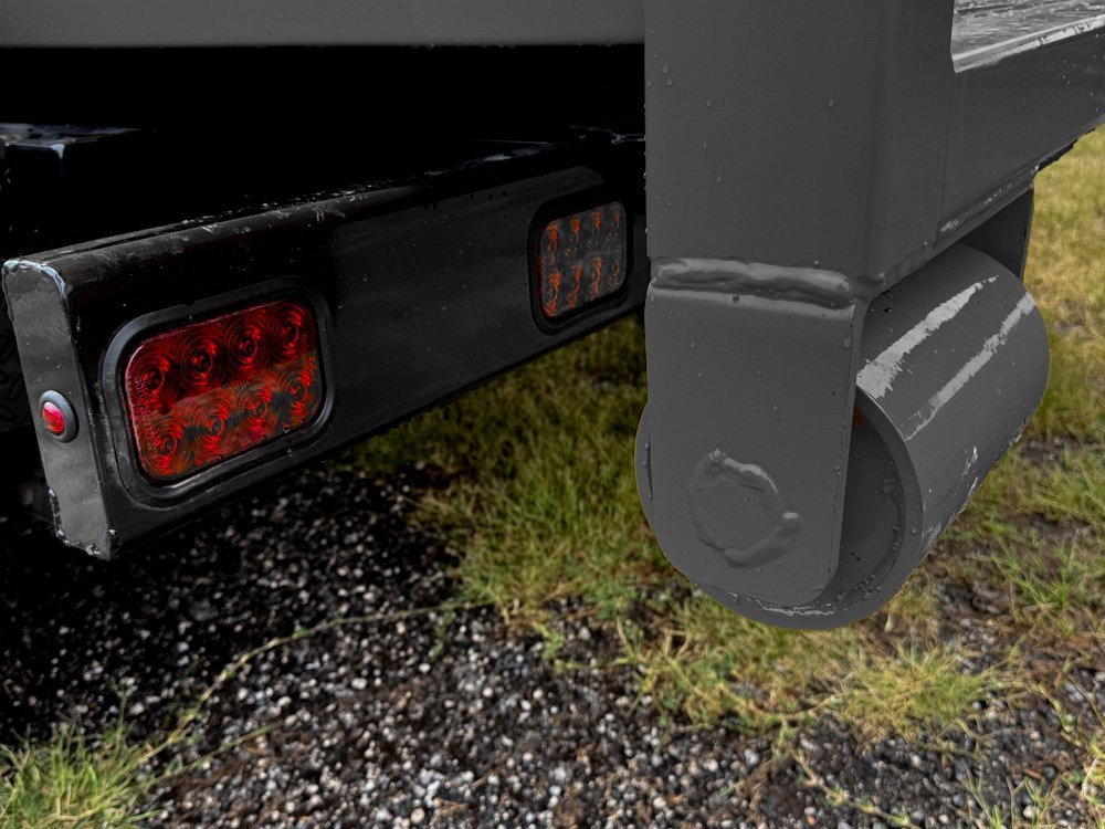 Dura Haul 16' GN Roll off Bundle (2) 7k Axles + 1 Bin w/ 4' Walls 10761 - Stryker Dealership Group