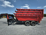 Dura Haul 16' GN Roll off Bundle (2) 7k Axles + 3 Bins w/ 4' Walls 01030B - Stryker Dealership Group