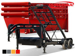 Dura Haul 16' GN Roll off Bundle (2) 7k Axles + 3 Bins w/ 4' Walls 10761 - Stryker Dealership Group