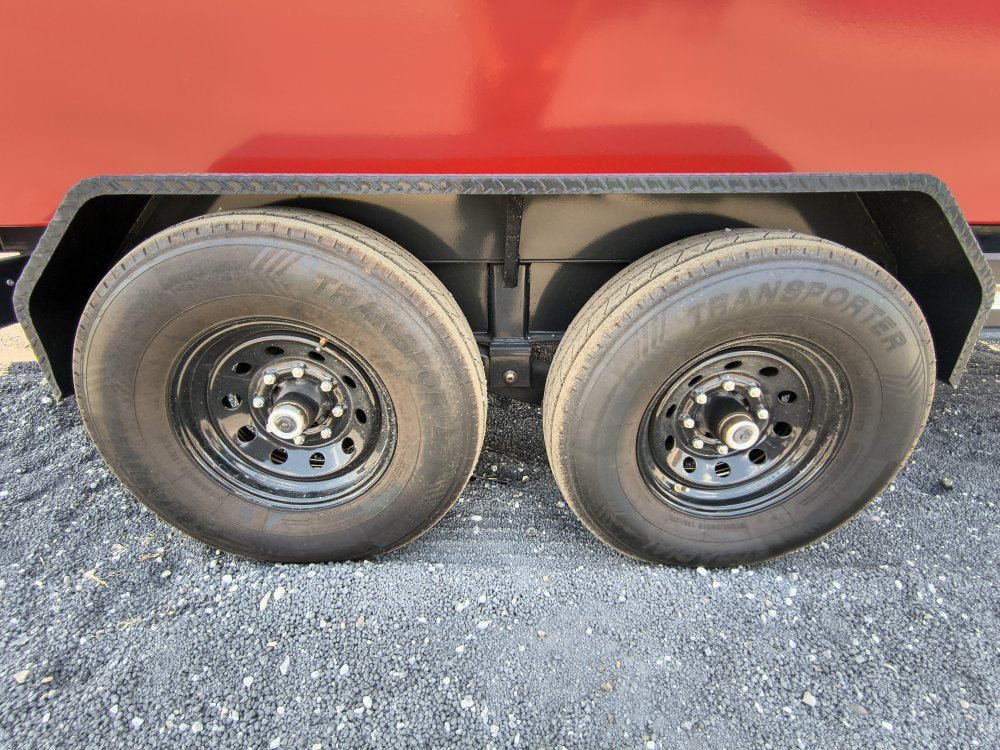 Dura Haul 16' GN Roll off Bundle (2) 7k Axles + 3 Bins w/ 4' Walls 10761 - Stryker Dealership Group
