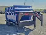 Dura Haul 16' GN Roll off Bundle (2) 8k Axles + 3 Bins w/ 4' Walls 01093A - Stryker Dealership Group