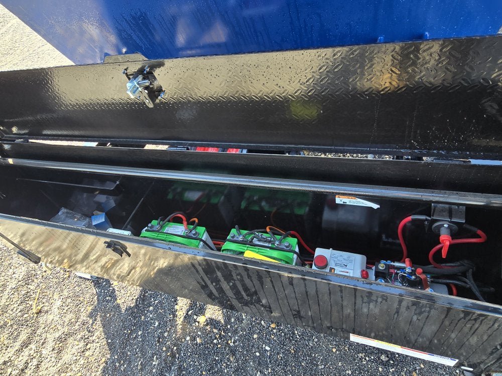 Dura Haul 16' GN Roll off Bundle (2) 8k Axles + 3 Bins w/ 4' Walls 01093A - Stryker Dealership Group