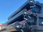 Dura Haul 16' GN Roll off Bundle (2) 8k Axles + 3 Bins w/ 4' Walls 0974-A - Stryker Dealership Group