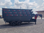 Dura Haul 16' GN Roll off Bundle (2) 8k Axles + 3 Bins w/ 4' Walls 10973 - Stryker Dealership Group