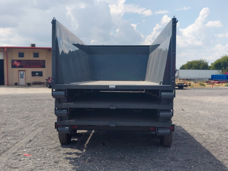 Dura Haul 16' GN Roll off Bundle (2) 8k Axles + 3 Bins w/ 4' Walls 10973 - Stryker Dealership Group