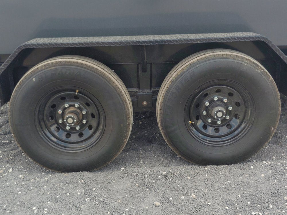 Dura Haul 16' GN Roll off Bundle (2) 8k Axles + 3 Bins w/ 4' Walls 10973 - Stryker Dealership Group