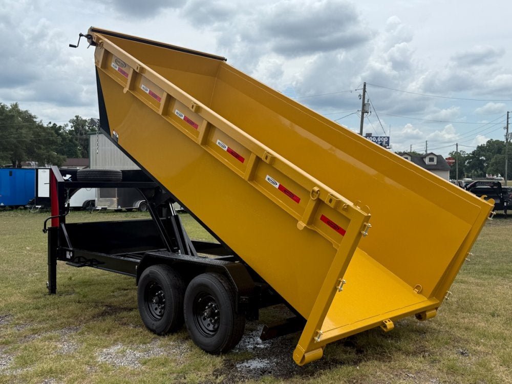 Dura Haul 16' GN Roll Off Bundle (2) 8k Axles + Bin 4' Walls OGN168 - Stryker Dealership Group