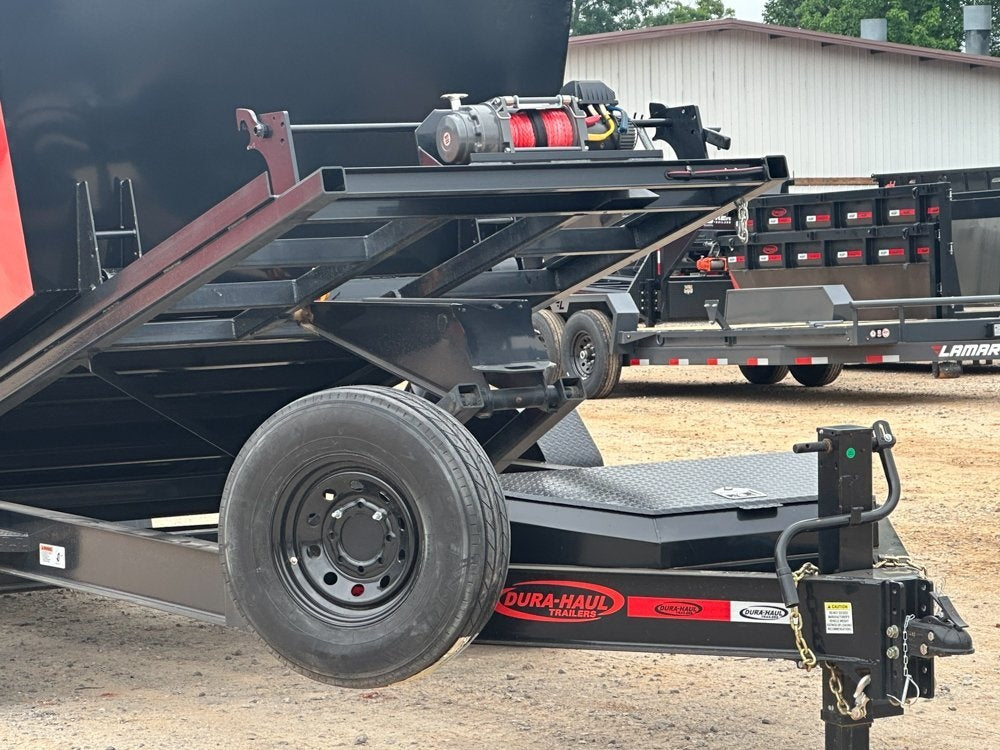 Dura Haul 14' BP Roll Off Bundle (2) 7k Axles + 3 Bins w/ 4' Walls - Roll Off Packages - Stryker Dealership Group