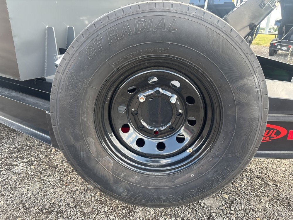 Dura Haul 14' BP Roll off Bundle (2) 8k Axles + 3 Bins w/ 4' Walls - Roll Off Packages/RO 14' Gooseneck - Stryker Dealership Group