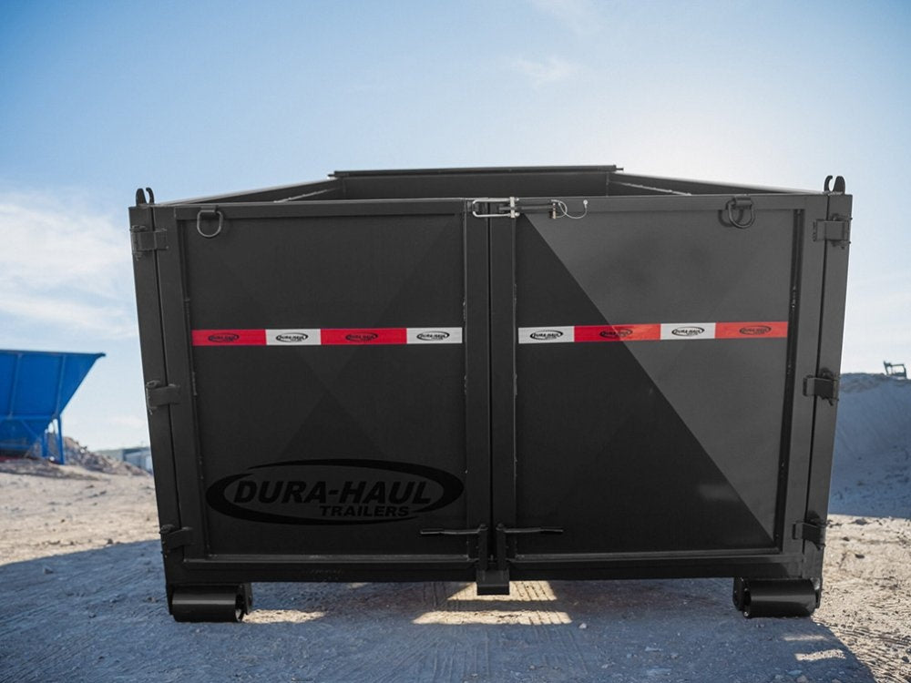 Dura Haul 14' GN Roll off Bundle (2) 7k Axles + 1 Bin w/ 4' Walls - Roll Off Packages/RO 14' Gooseneck - Stryker Dealership Group