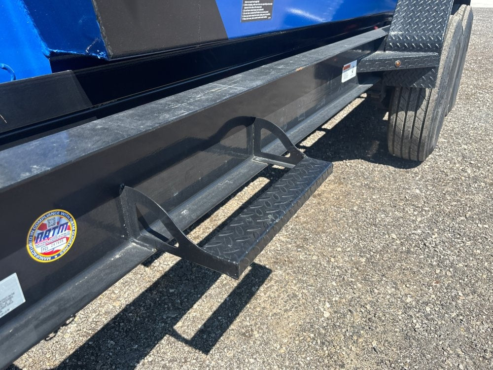 Dura Haul 14' GN Roll Off Bundle (2) 7k Axles + 2 Bins w/ 4' Walls - Roll Off Packages/14' Gooseneck - Stryker Dealership Group