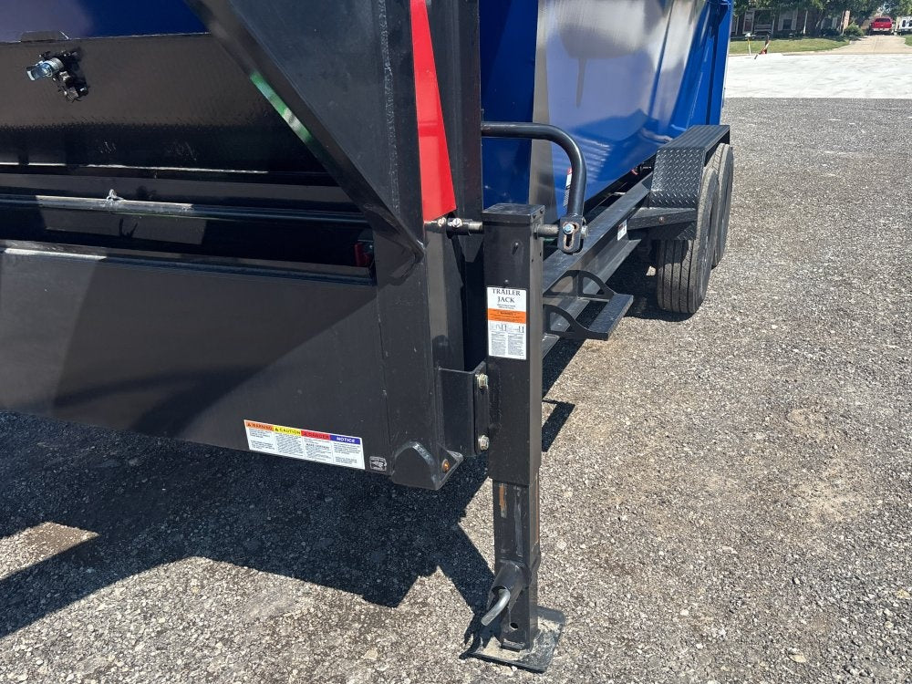 Dura Haul 14' GN Roll Off Bundle (2) 7k Axles + 2 Bins w/ 4' Walls - Roll Off Packages/14' Gooseneck - Stryker Dealership Group