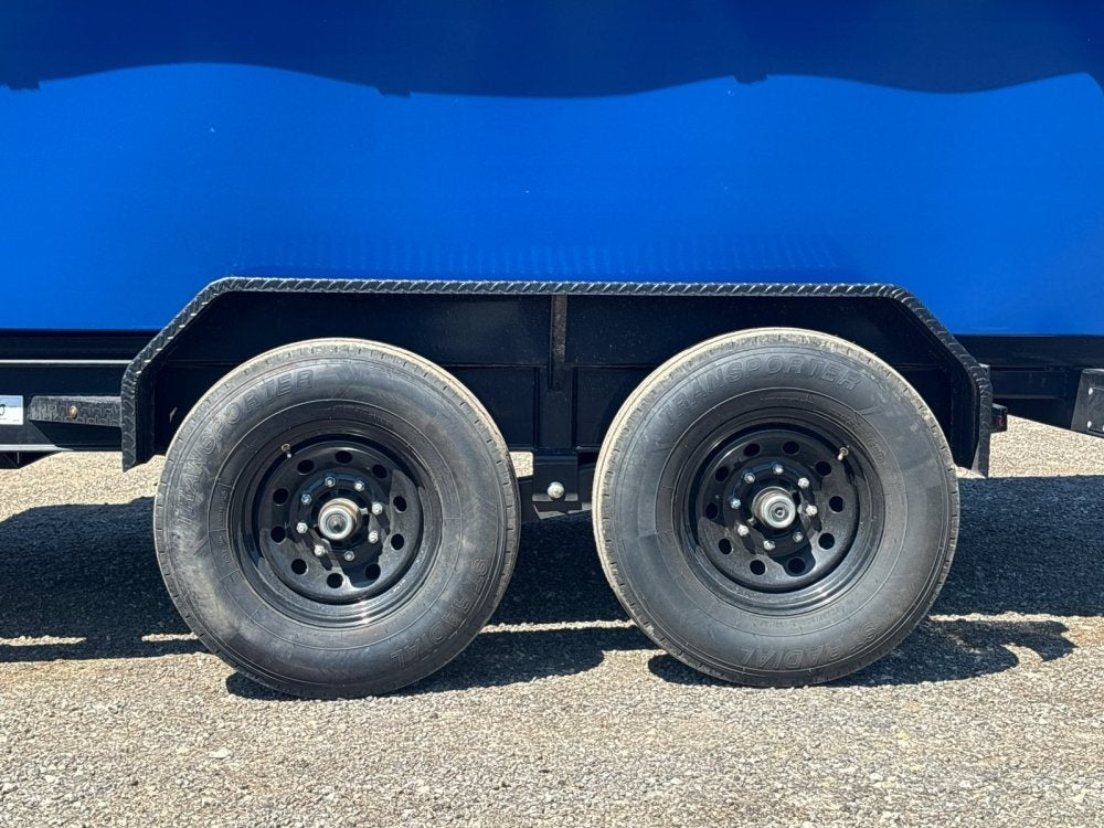 Dura Haul 14' GN Roll Off Bundle (2) 7k Axles + 2 Bins w/ 4' Walls - Roll Off Base Trailer/RO 14' Gooseneck - Stryker Dealership Group