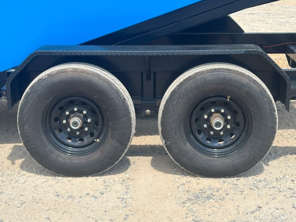 Dura Haul 14' GN Roll Off Bundle (2) 7k Axles + 3 Bins w/ 4' Walls - Roll Off Packages/14' Gooseneck - Stryker Dealership Group