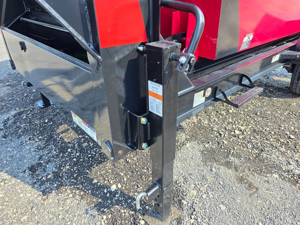 Dura Haul 14' GN Roll Off Bundle (2) 7k Axles + 3 Bins w/ 4' Walls - Roll Off Packages/RO 14' Gooseneck - Stryker Dealership Group