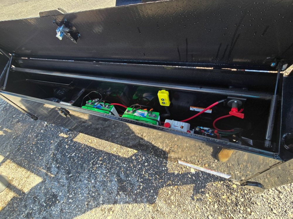 Dura Haul 14' GN Roll Off Bundle (2) 7k Axles + 3 Bins w/ 4' Walls - Roll Off Packages/RO 14' Gooseneck - Stryker Dealership Group