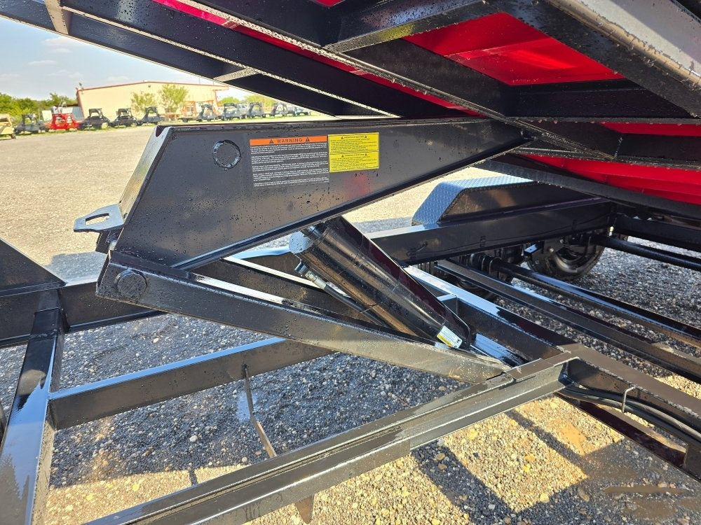 Dura Haul 14' GN Roll Off Bundle (2) 7k Axles + 3 Bins w/ 4' Walls - Roll Off Packages/RO 14' Gooseneck - Stryker Dealership Group