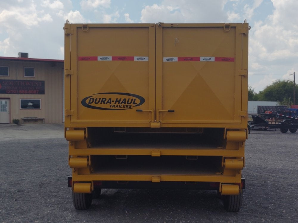 Dura Haul 14' GN Roll Off Bundle (2) 7k Axles + 3 Bins w/ 4' Walls - Roll Off Packages/14' Gooseneck - Stryker Dealership Group