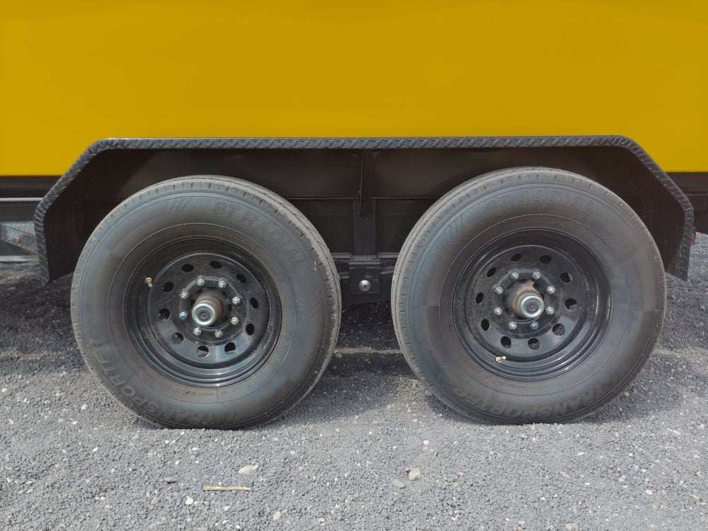 Dura Haul 14' GN Roll Off Bundle (2) 7k Axles + 3 Bins w/ 4' Walls - Roll Off Packages/14' Gooseneck - Stryker Dealership Group