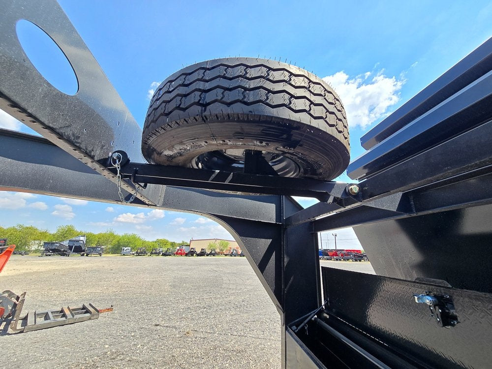 Dura Haul 14' GN Roll off Bundle (2) 7k Axles + 3 Bins w/ 4' Walls - Roll Off Packages/RO 14' Gooseneck - Stryker Dealership Group