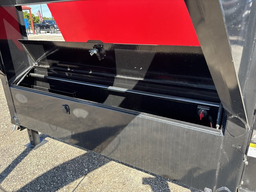 Dura Haul 14' GN Roll Off Bundle (2) 8k Axles + 2 Bins w/ 4' Walls - Roll Off Packages/14' Gooseneck - Stryker Dealership Group