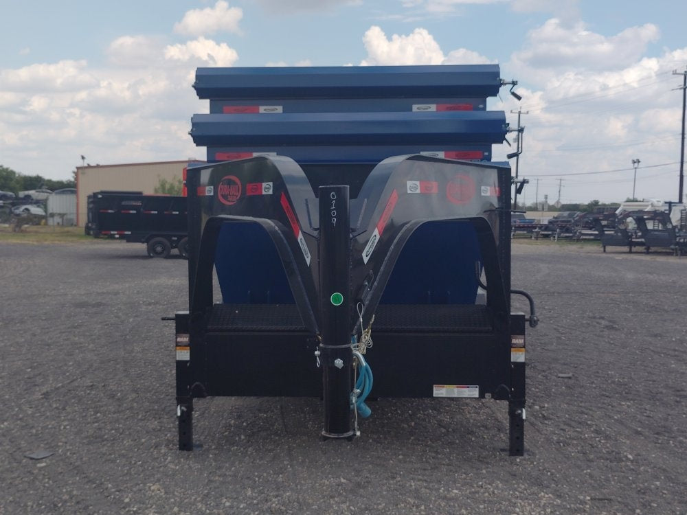 Dura Haul 14' GN Roll Off Bundle (2) 8k Axles + 3 Bins w/ 4' Walls - Roll Off Packages/14' Gooseneck - Stryker Dealership Group