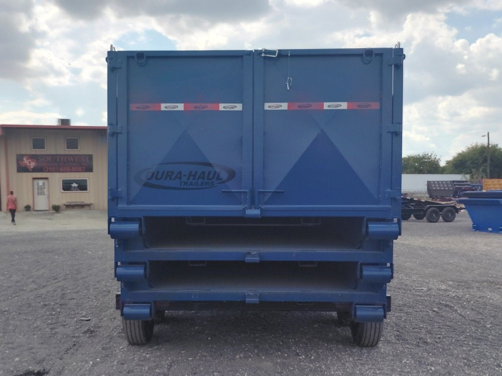 Dura Haul 14' GN Roll Off Bundle (2) 8k Axles + 3 Bins w/ 4' Walls - Roll Off Packages/14' Gooseneck - Stryker Dealership Group