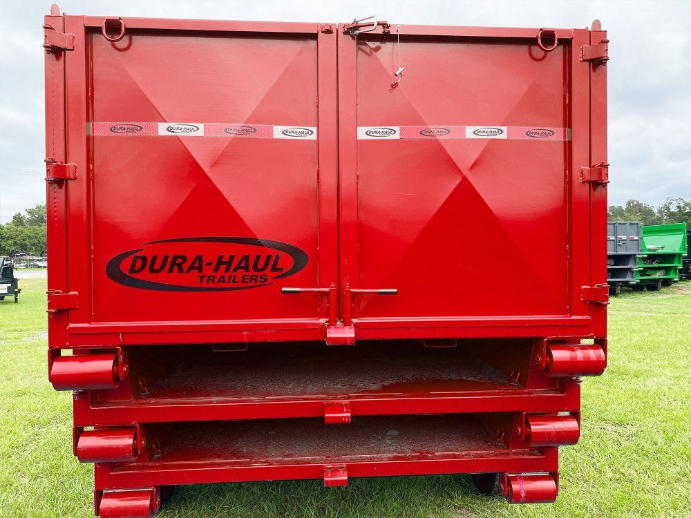 Dura Haul 14' GN Roll off Bundle (2) 8k Axles + 3 Bins w/ 4' Walls - Roll Off Packages/RO 14' Bumper Pull - Stryker Dealership Group