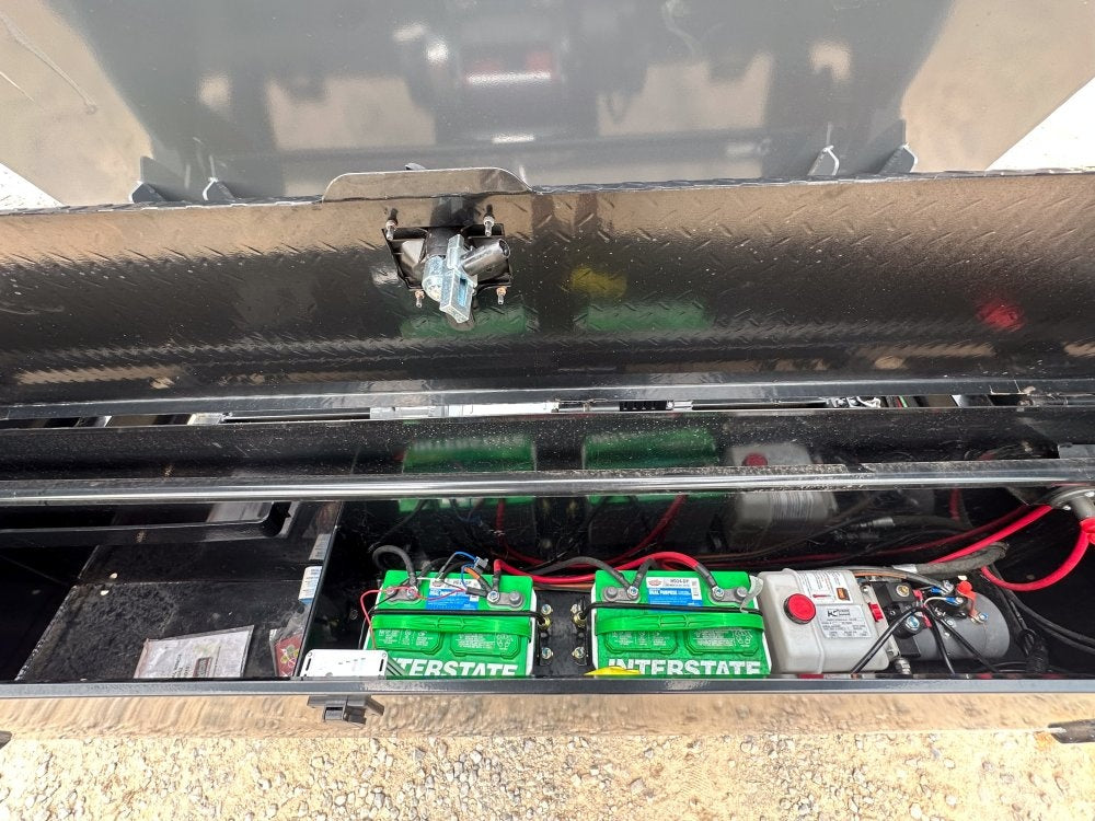 Dura Haul 14' GN Roll off Bundle (2) 8k Axles + 3 Bins w/ 4' Walls - Roll Off Packages/RO 14' Bumper Pull - Stryker Dealership Group