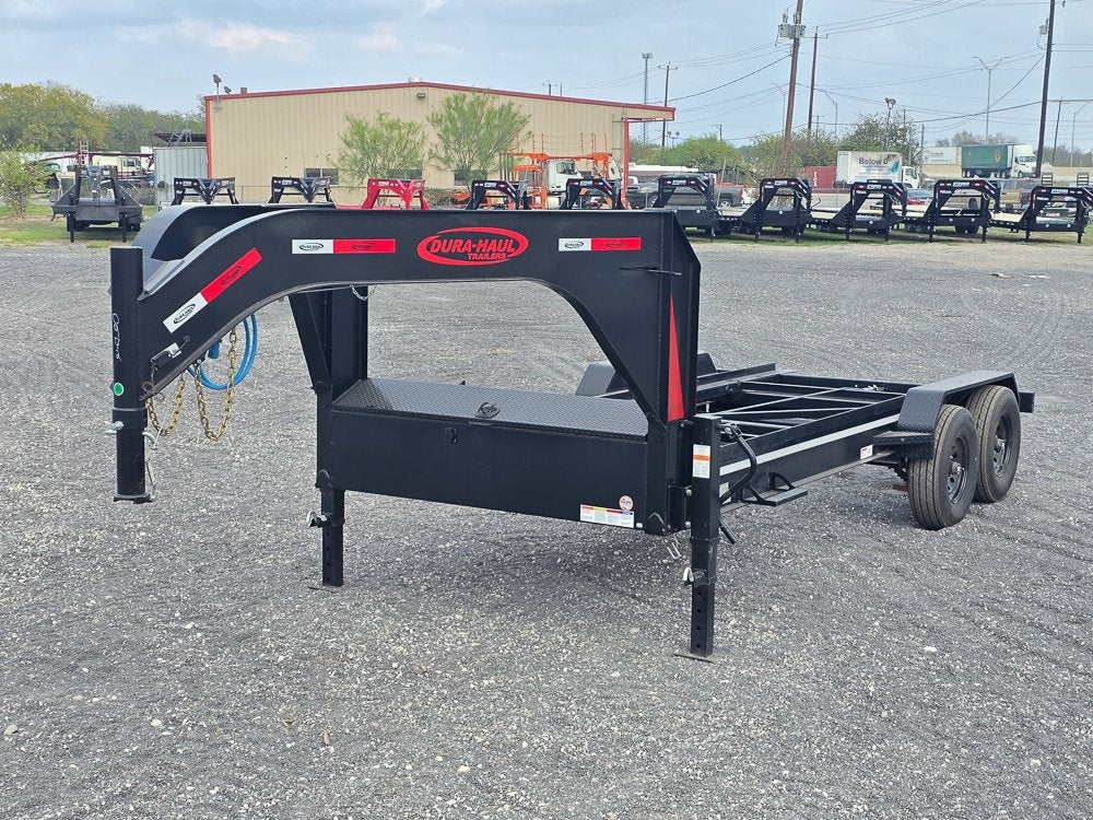 Dura Haul 14' RKO GN Roll Off Base (2) 7k Axles - Roll Off Base Trailer/RO 14' Gooseneck - Stryker Dealership Group