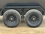 Dura Haul 16' BP Roll Off Bundle (2) 7k Axles + Bin 4' Walls - Roll Off Packages - RO 16' Bumper Pull - Stryker Dealership Group