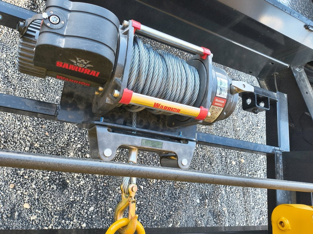 Dura Haul 16' BP Roll Off Bundle (2) 8k Axles + 3 Bins w/ 4' Walls - Roll Off Packages/16' Bumper Pull - Stryker Dealership Group