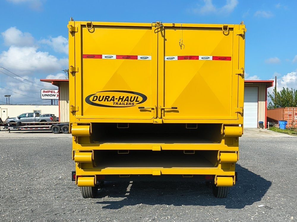 Dura Haul 16' BP Roll Off Bundle (2) 8k Axles + 3 Bins w/ 4' Walls - Roll Off Packages/16' Bumper Pull - Stryker Dealership Group