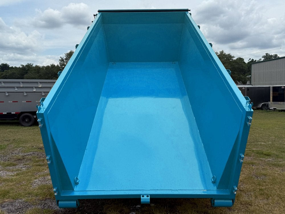 Dura Haul 16' GN Roll off Bundle (2) 7k Axles + 1 Bin w/ 4' Walls - Roll Off Packages/RO 16' Gooseneck - Stryker Dealership Group